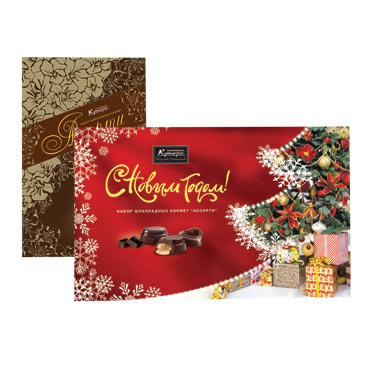Шоколадные конфеты Sorini Новогодняя елка 175г, Италия